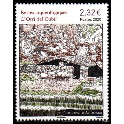 Timbre Andorre Français...