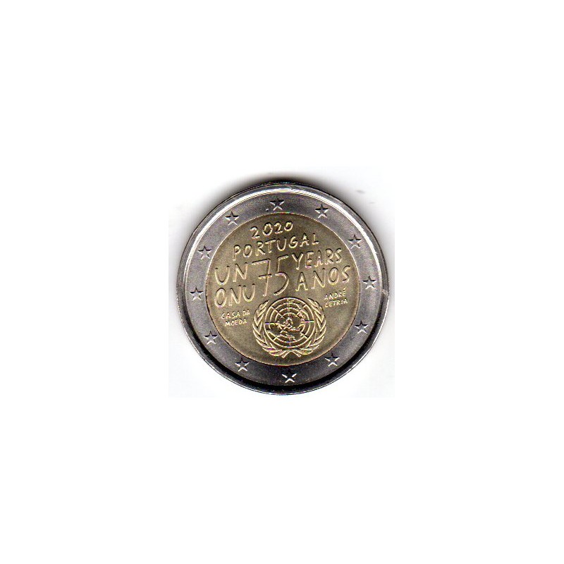 Pièce De 2 Euros Rare 75 Ans