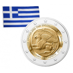 2 Euros commémorative Grèce...