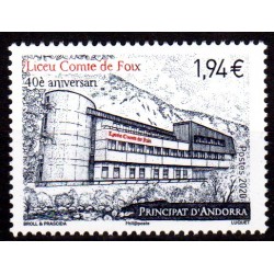 Timbre Andorre Français...