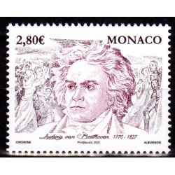 Timbre Monaco n°3236 Ludwig...