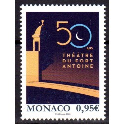 Timbre Monaco n°3244 50 ans...