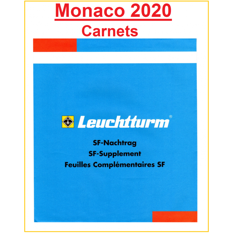 Jeu Leuchtturm feuilles préimprimées SF Monaco carnet 2020 chez philarama37