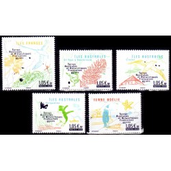 Timbres TAAF n°935 à 939...