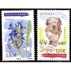 Timbres Andorre Français...