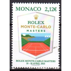 Timbre Monaco n°3264 Rolex...