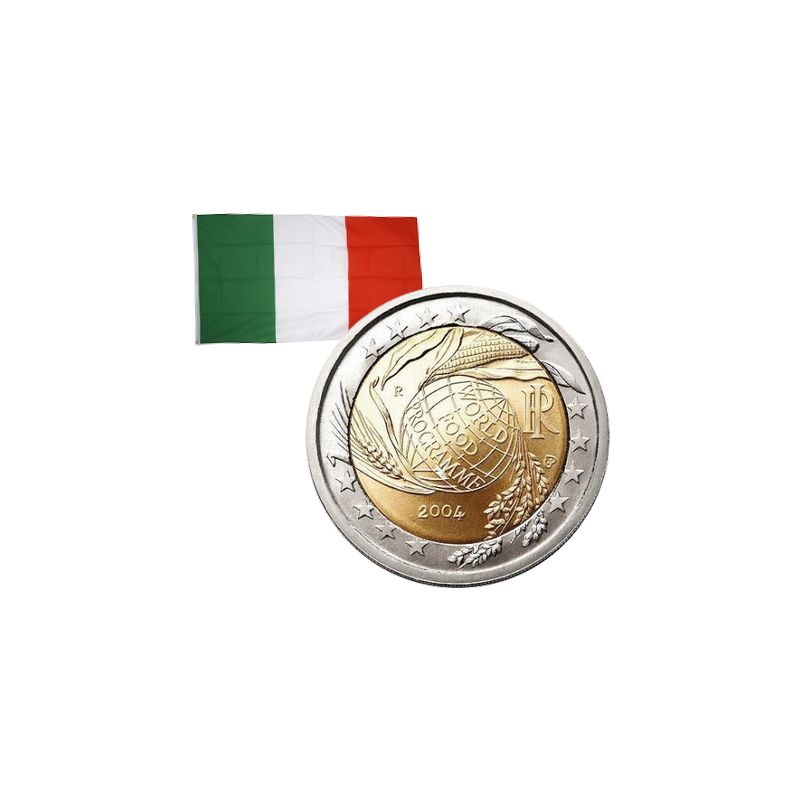 2 Euros commémorative Italie 2004