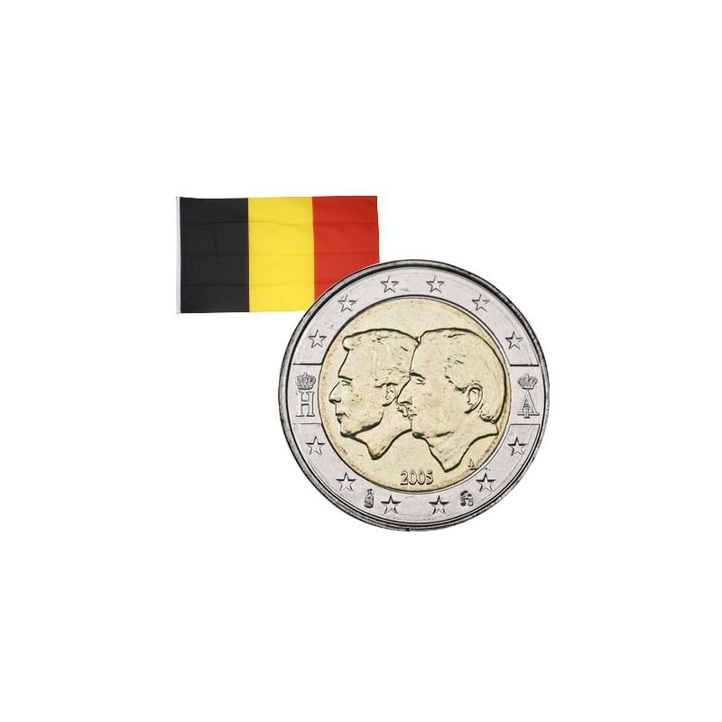 2 Euros commémorative Belgique-Luxembourg 2005