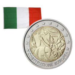 2 Euros commémorative Italie 2005