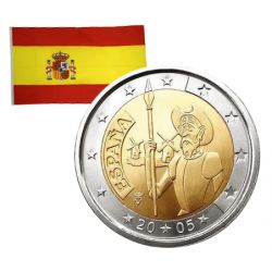 2 Euros commémorative Espagne 2005