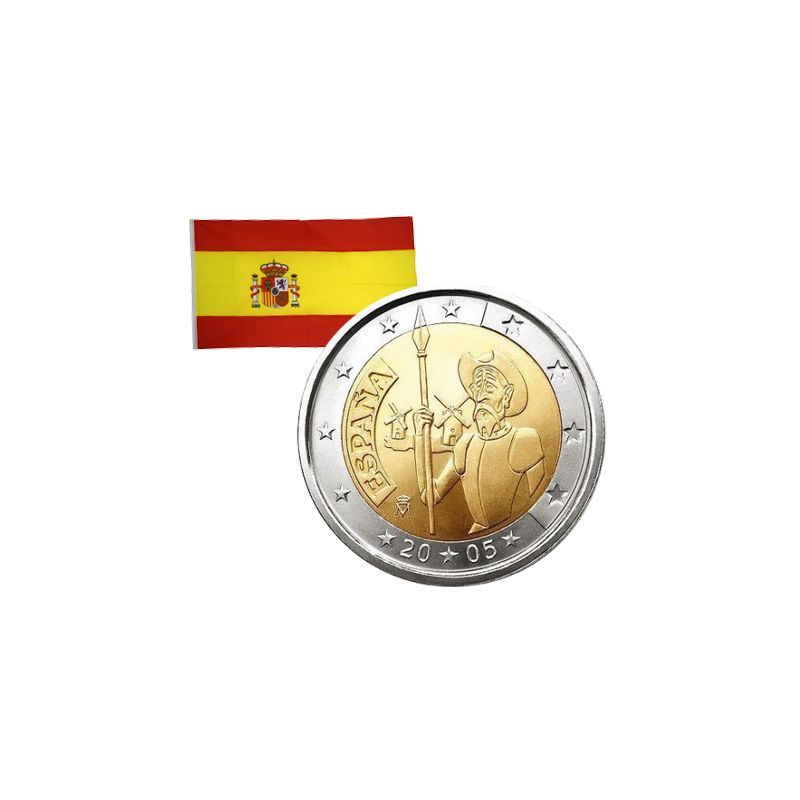 2 Euros commémorative Espagne 2005