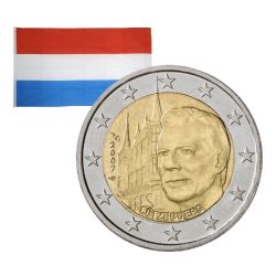 2 Euros commémorative Luxembourg 2007