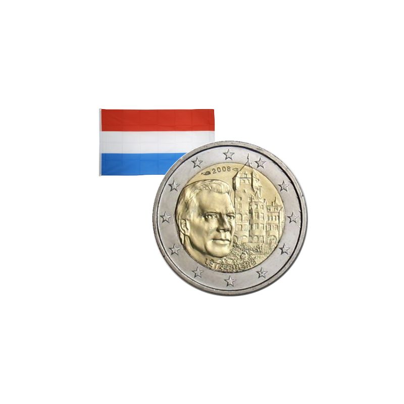 2 Euros commémorative Luxembourg 2008