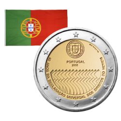 2 Euros commémorative Portugal 2008