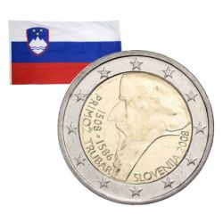 2 Euros commémorative Slovénie 2008