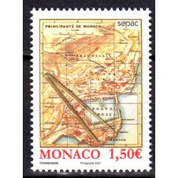 Timbre Monaco n°3294 SEPAC...