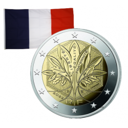 2 Euros France Arbre de...