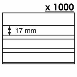 Cartes de classement avec feuilles de protection (x1000) - Leuchtturm