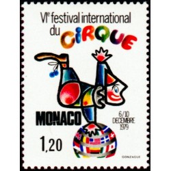 Timbre Monaco n°1201...