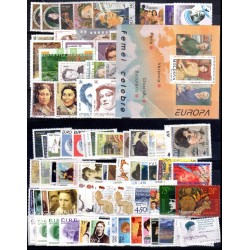 Timbres Europa Année 1996...