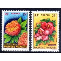 Timbres Polynésie n°15 et 16