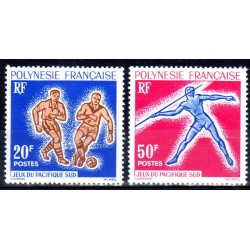 Timbres Polynésie n°22 et 23