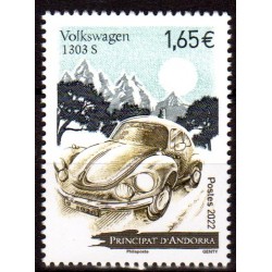 Timbre Andorre Français...