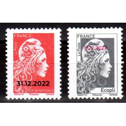Timbres France 2022...