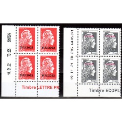 Timbres France 2022...