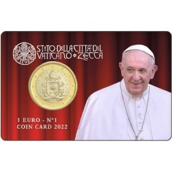 Vatican Coin Card 1 Euro...