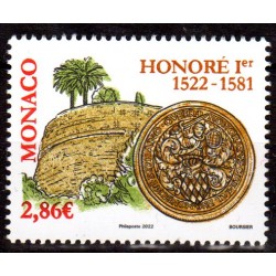 Timbre Monaco n°3355 Honoré...