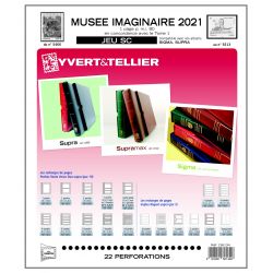 Jeu Yvert et Tellier France Musée Imaginaire SC 2021