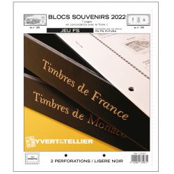 Nouveauté Jeu Yvert et Tellier France Blocs Souvenirs FS 2022