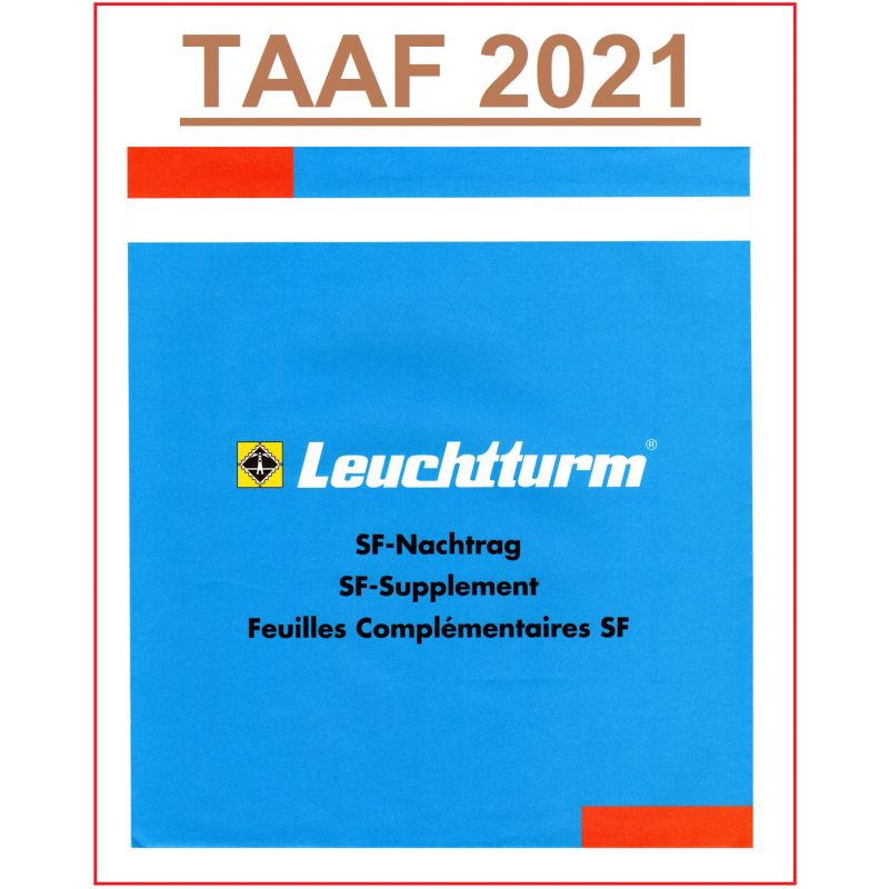 Jeu Leuchtturm feuilles préimprimées SF TAAF 2021