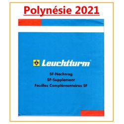 Jeu Leuchtturm feuilles préimprimées SF Polynésie 2021