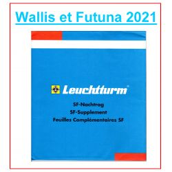 Jeu Leuchtturm feuilles préimprimées SF Wallis et Futuna 2021