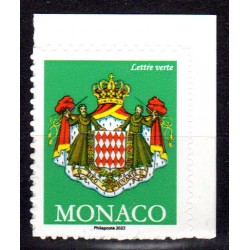 Timbre Monaco 2023 Armoiries