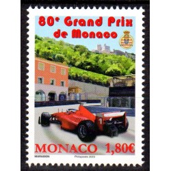 Timbre Monaco 2023 80ème...