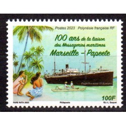 Timbre Polynésie 2023 100...