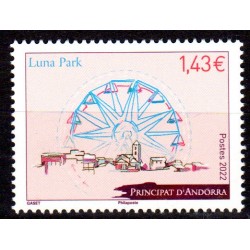 Timbre Andorre Français...