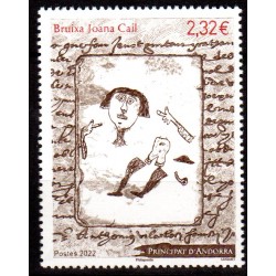 Timbre Andorre Français...