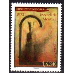 Timbre Andorre Français...