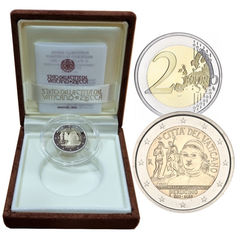 Coffret numismatique pour 2 Euro