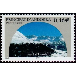 Timbre Andorre Français...