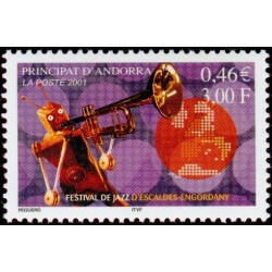 Timbre Andorre Français...