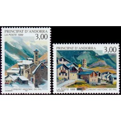 Timbres Andorre Français...