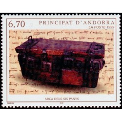 Timbre Andorre Français...