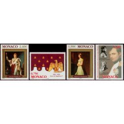 Timbres Monaco n°2442 à 2445