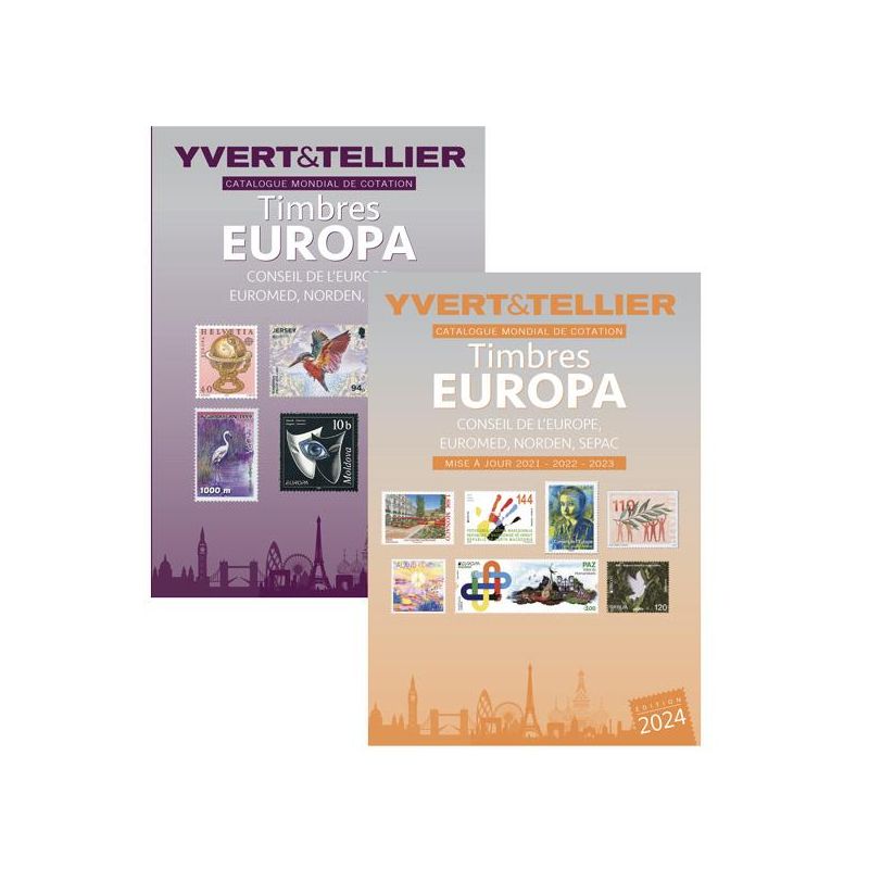 Catalogue Yvert et Tellier des Timbres Europa 2022