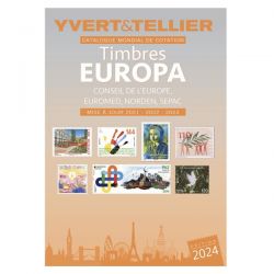 Catalogue Yvert et Tellier des Timbres Europa 2022